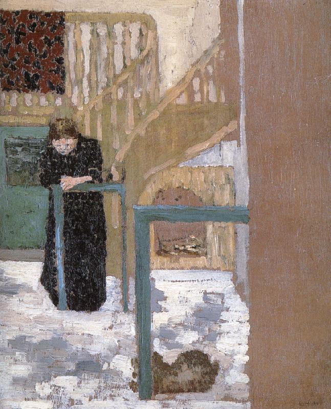 Edouard Vuillard Green columns Germany oil painting art